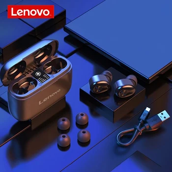 Lenovo HT18 TWS véritable casque sans fil avec boîte de charge 1000 mAh Bluetooth écouteurs affichage LED écouteurs HIFI casque stéréo 6