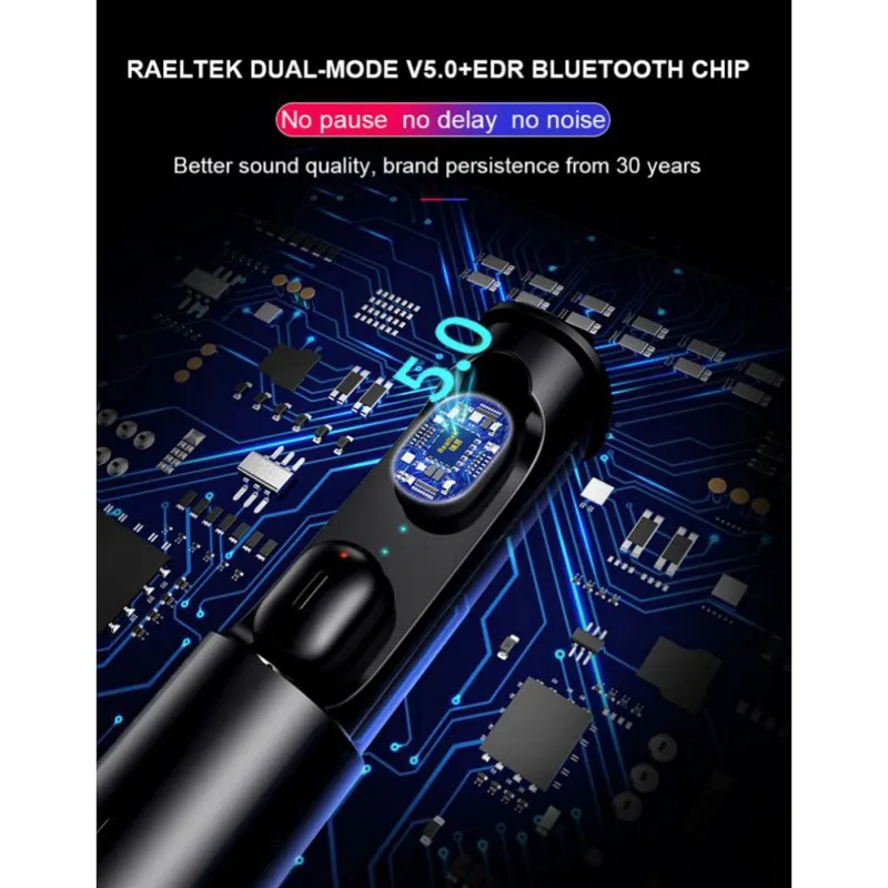 Мини T1 TWS V5.0 Bluetooth наушники 3D настоящие беспроводные стерео наушники с микрофоном портативные hifi глубокий бас звук беспроводная двойная гарнитура