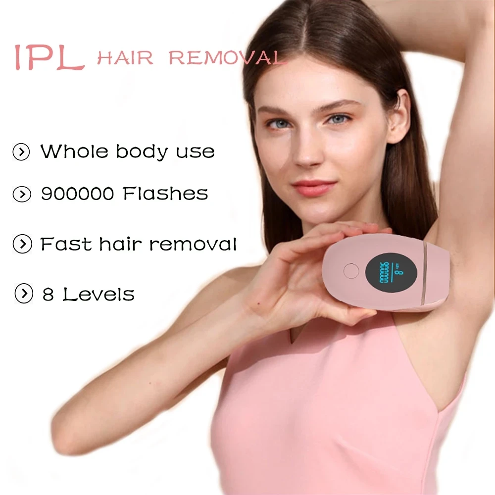 Laser Epilator 900000 Flashes Hot Sell Hair Removal Laser Permanent Epilator For Women Painless