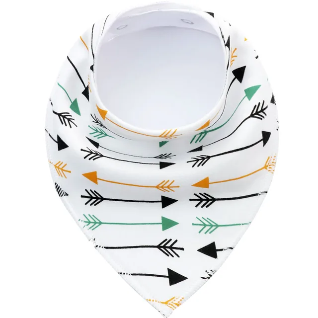 Baby Bibs Triangle scarf Cotton Cartoon Child Baberos Bandana Bib Babador Dribble Bibs Newborn Slabber Absorbent Cloth Bib B3