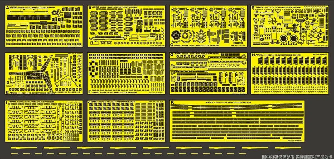 Joy Yard 1/350 35000X ВМС США линкор BB-63 Missouri legenesis