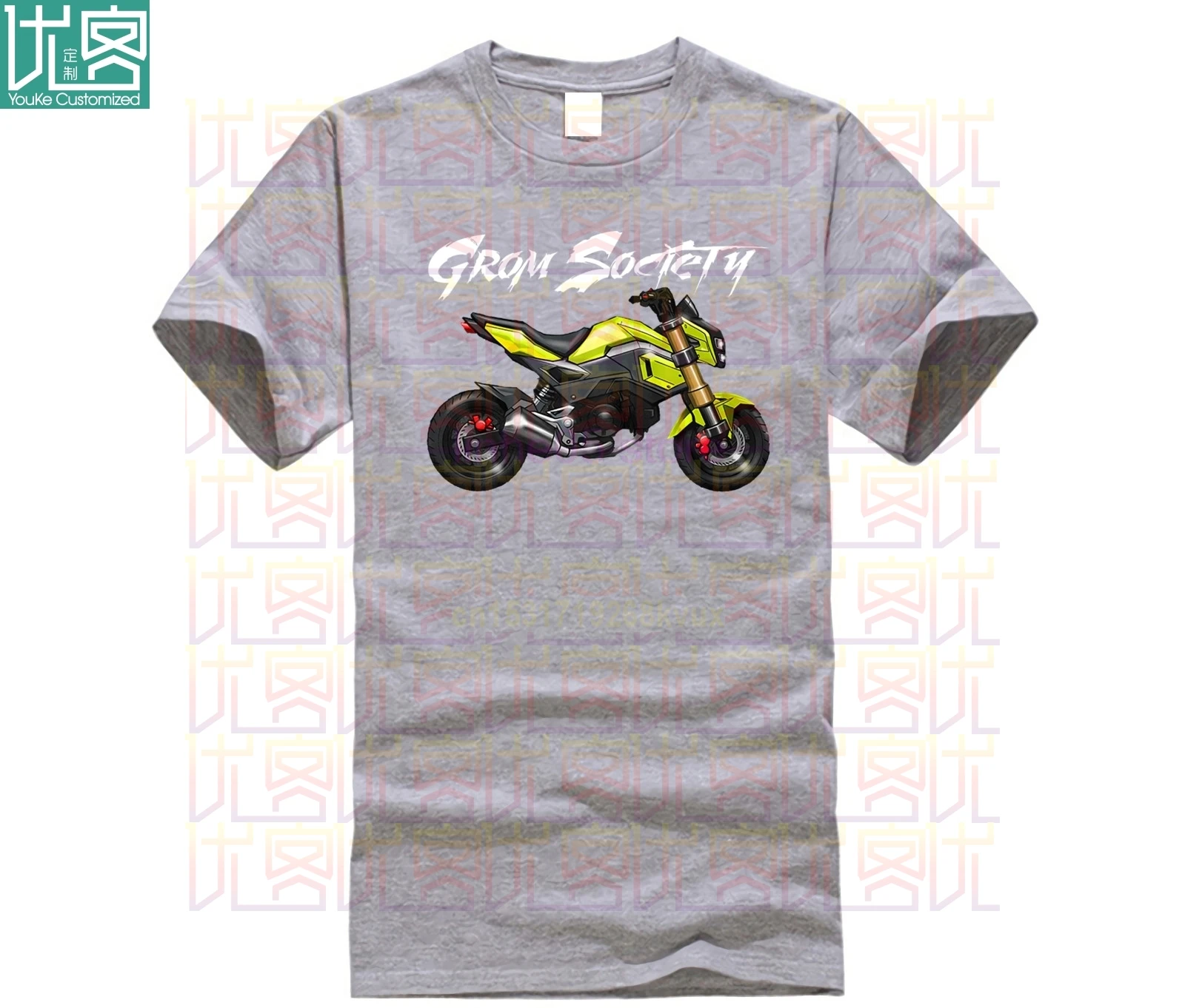 2020 Fashion Japanese Motorcycle MSX125 Grom 2020 2020 Society Tee T 