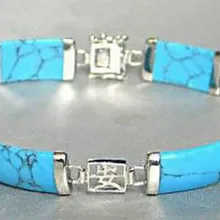 Традиционный восточный стиль черный натуральный камень браслет