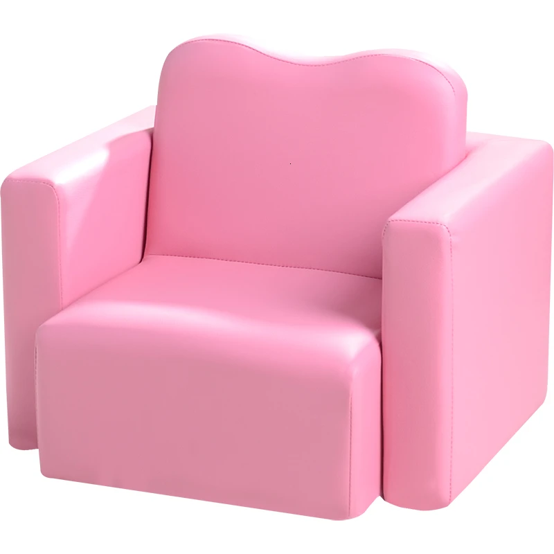 Детский функциональный диван, мультяшный Маленький стул для одного человека, милый розовый стол для малышей, закрывающийся диван-стул, стул zitzak