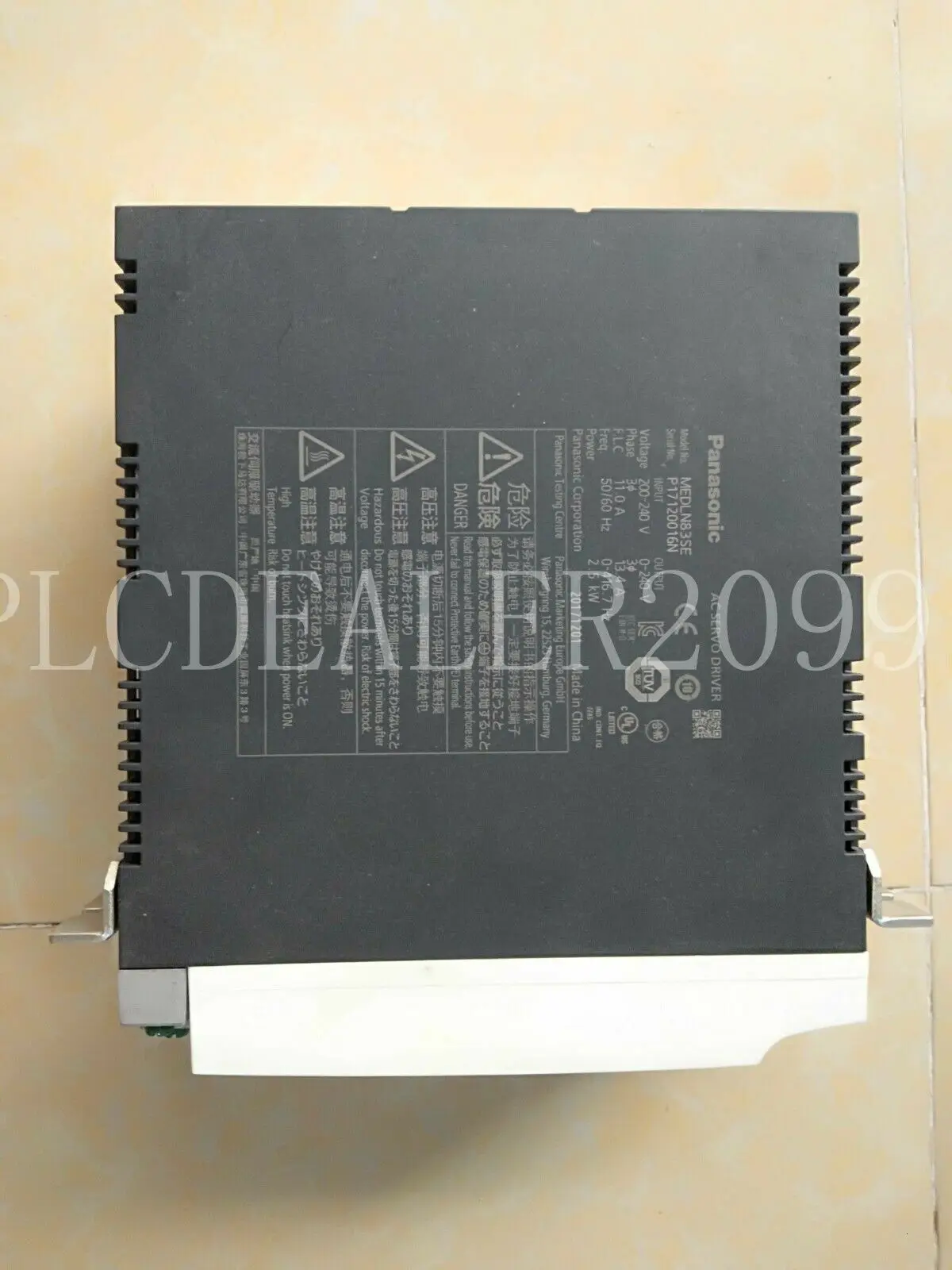New Original Panasonic MEDLN83SE AC Servo Driver