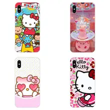 Miękki ochraniacz z TPU etui na Xiaomi czerwony mi mi 4 7A 9T K20 CC9 CC9e uwaga 7 9 Y3 SE Pro Prime iść zagraj w kocham dzień dobry Kittys(China)