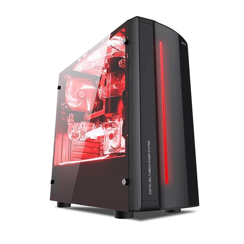 Imagen de Funhouse Desktop Computer AMD A4 3300 H6410 2G 8G DDR3 RAM 500G Assembly Host Full Set of High-end PUBG E-sports DIY Gaming PC