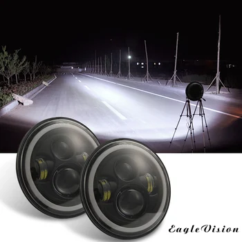 

Pair 7Inch 150W LED Fog 15000LM Lights Driving Lamps For SUV Trucks Buses Led Daytime Running Lights Round
