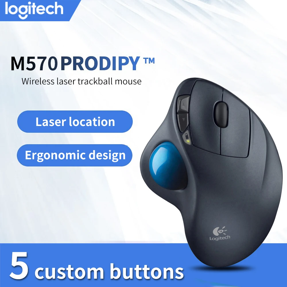 Беспроводная компьютерная мышь Logitech M570|Мыши| |