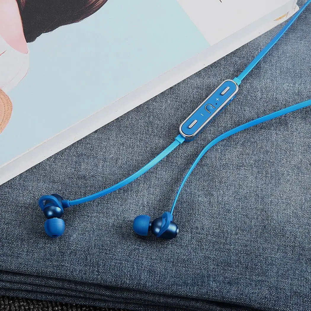 Bluetooth 4,1 гарнитуры магнитные шейные наушники-вкладыши бинауральные стерео беспроводные наушники с микрофоном водонепроницаемые спортивные наушники