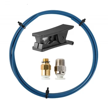 

Capricorn PTFE Bowden Tubing XS Series 1M and Tube Cutter for 3D Printer 1.75mm Filament with PC4-M6 and PC4-M10 Fitting