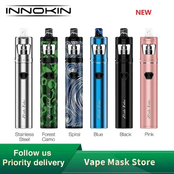 

NEW Original INNOKIN Zlide Tube Pen Kit with 3000mAh Battery & 4ml Zlide Tank & 1.2ohm/0.8ohm Z-Coil E-cig Vape kit Vs Minifit
