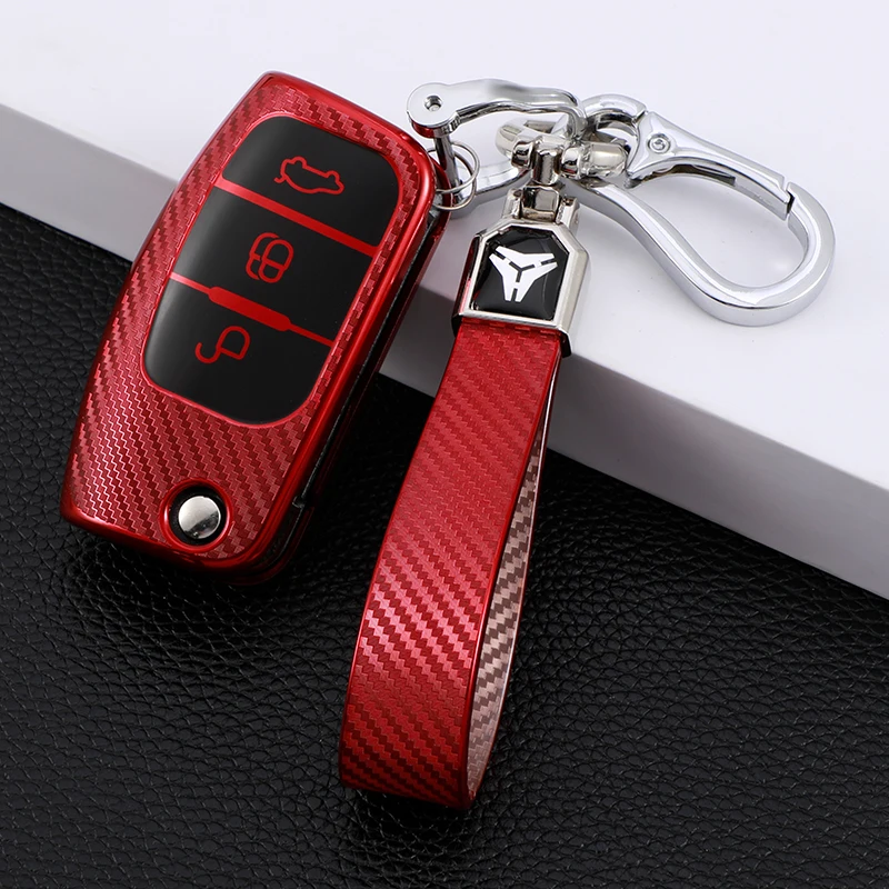 For Ford Territory EV TPU Car Smart Remote Key Cover Case Bag Shell Fob  Holder Protector Key Chain Accessories - AliExpress