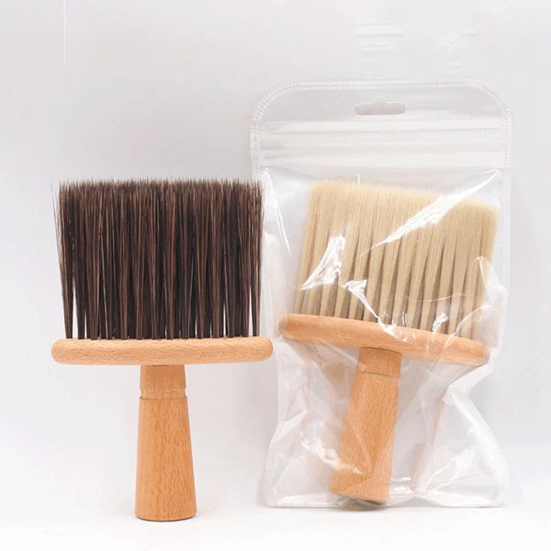 Мягкая щетка для волос Инструменты парикмахерская для укладки шеи лица тряпка Парикмахерская щетка для стрижки волос