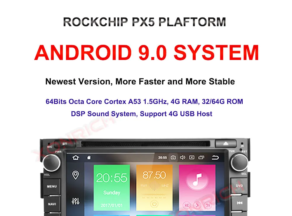 Best IPS DSP 4G 64G 2 Din Android 9.0 car multimedia dvd player For KIA Ceed 2009 2010 2011 2012 auto radio GPS Navigation obd2 DVR 0