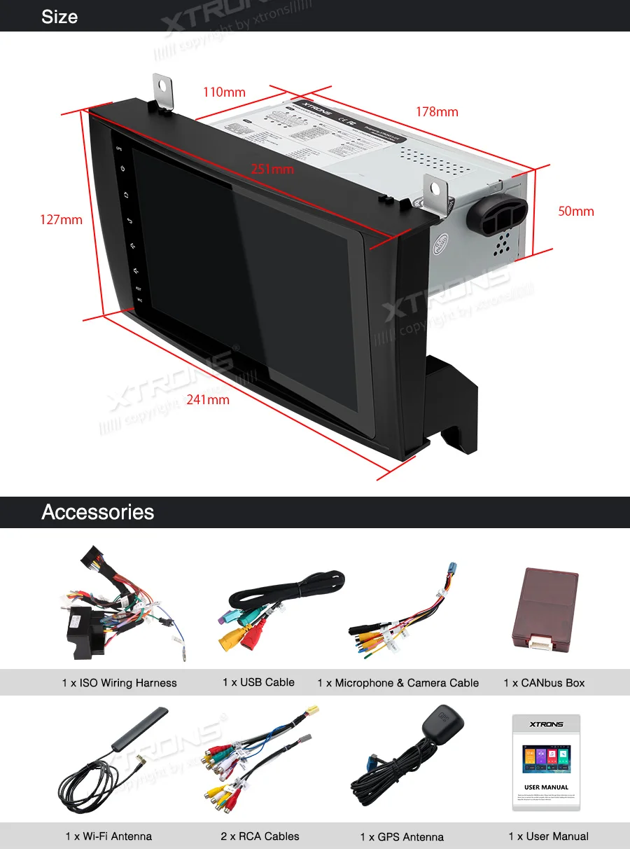 Discount 8" Android 9.0 OS Car Navigation GPS Radio for Mercedes-Benz SLK-Class R171 2004-2011 (SLK200 SLK280 SLK300 SLK350 SLK55 AMG) 28