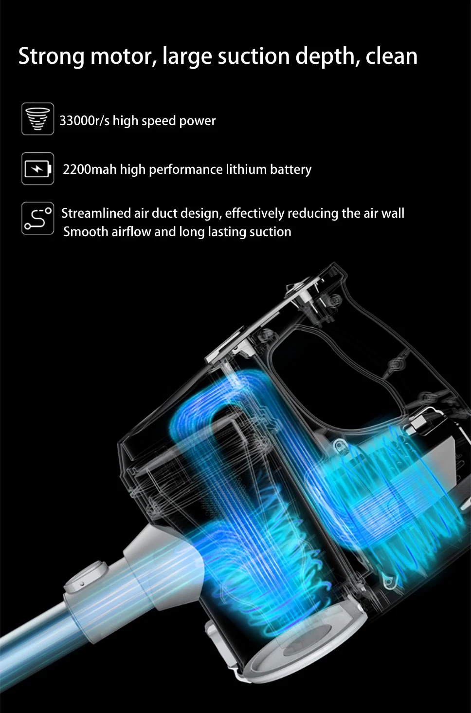 Беспроводной пылесос 2-в-1 150W 8.5Kpa портативная плавающая селфи-палка Вакуумный Пылесос для чистки пола ковра клавиатура-китайский штекер