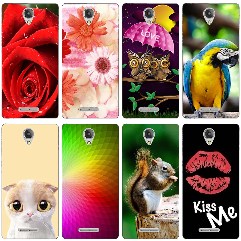 

Silicone phone Case for Alcatel One Touch Pop 4 Plus 5.5" 5056 5056D cases soft Phone Back cover full 360 Protective shell bag