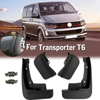 

Mud Flaps for Transporter Caravelle T6 Multivan 2015 on Mudflaps Splash Guards Flap Mudguards 4Pcs Front Rear