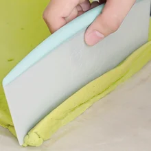 1 шт. пластиковый крем для пиццы ракель нож для теста торта резка Экстра большой Настольный скребок кондитерский инструмент