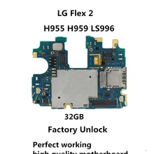 Полная работа оригинальная разблокированная системная плата для LG G Flex 2 H955 глобальная прошивка материнская плата схема электронная панель Android OS система