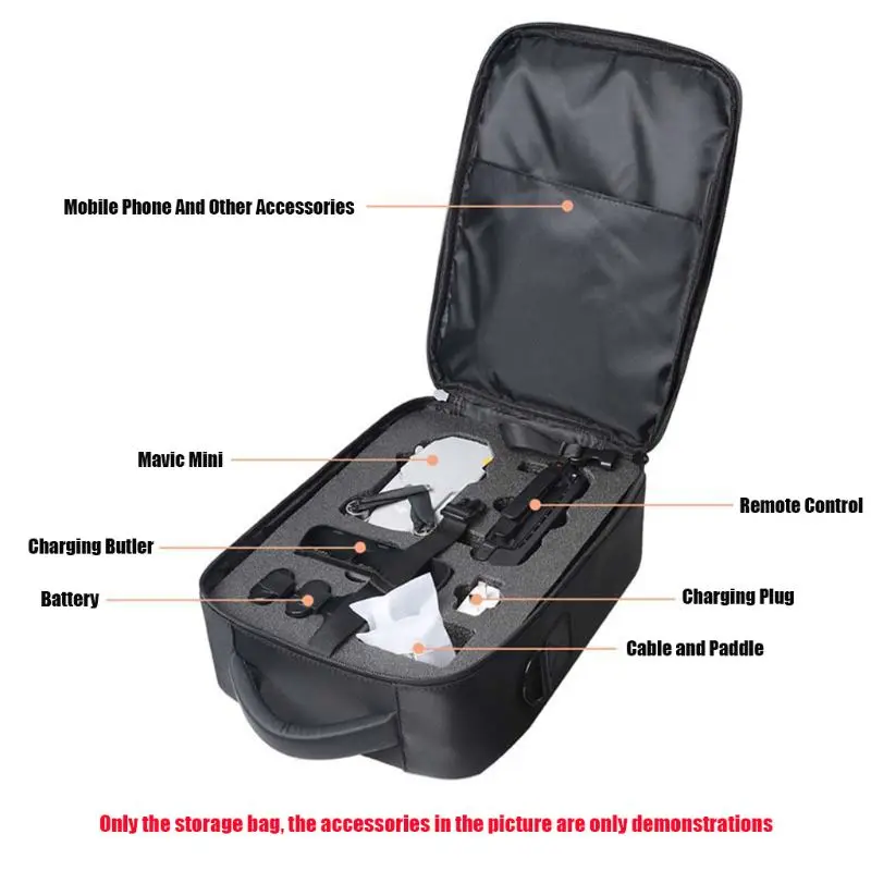 New MLD Handbag Backpack Storage Protective Bag Storage Box for DJI Mavic Mini Drone 