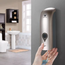 300ml No Drilling Wall Mounted Manual Soap Dispenser Kitchen Bathroom Shower Gel Liquid Shampoo Sanitizer Dispenser Holder