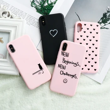 

Cute Case For Samsung A40 A31 A51 A71 Case Love Heart Silicon For Galaxy A10 A20E A30 A50 A20E A70E A41 A81 A91 A20S Case Etui