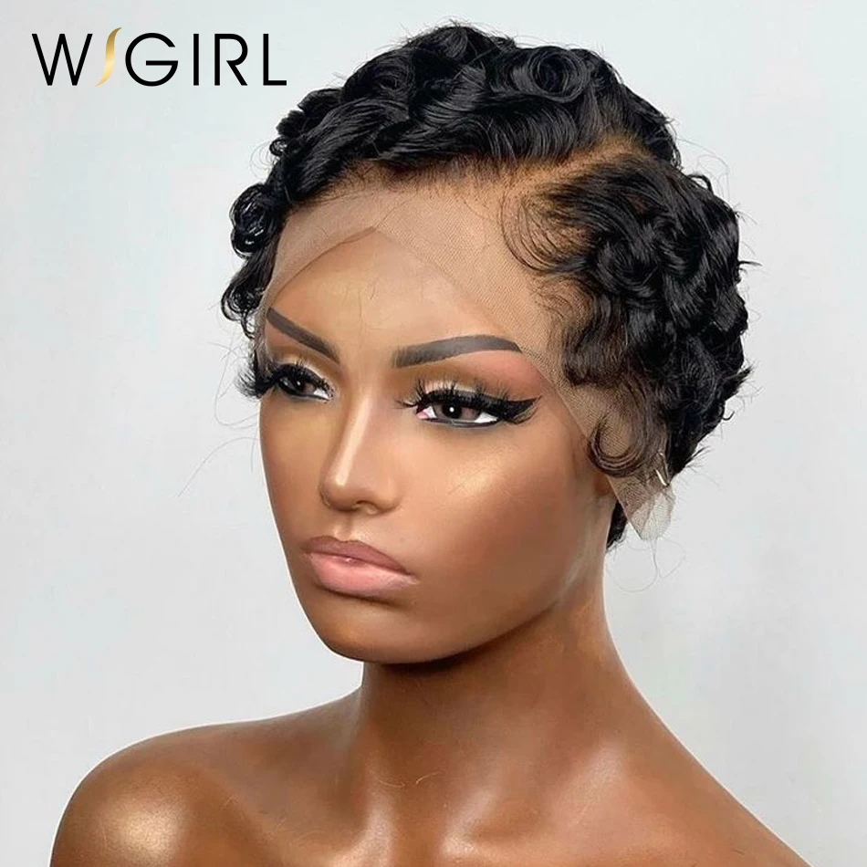 PROD 1005003190638587 Wigirl Deep Wave Wig Short Curly Human Hair Wig
Bob Pixie Cut Wig Human Hair L Part Lace Wig Human Hair For Women
Brazilian Hair
