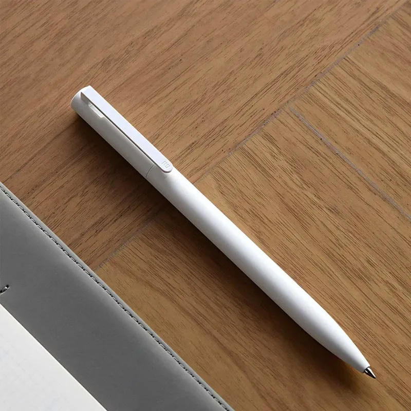 Ручка гелевая Xiaomi Mijia 0 5 мм белая гладкая швейцарская сменная 10 шт.|mikuni| |