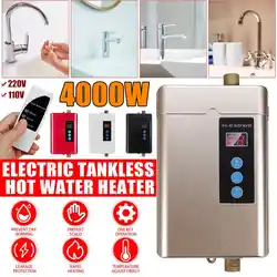 4000 Вт мгновенный-Tankless Электрический водонагреватель Мгновенный водонагреватель мгновенный-Электрический нагрев воды Быстрый 3 секунды