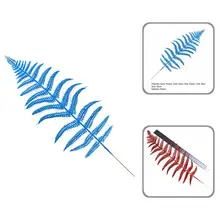 

10Pcs Faux Leaf Good Lightweight Exquisite Desktop Christmas Decor Leaf for Office Artificial Leaf Artificial Leaf