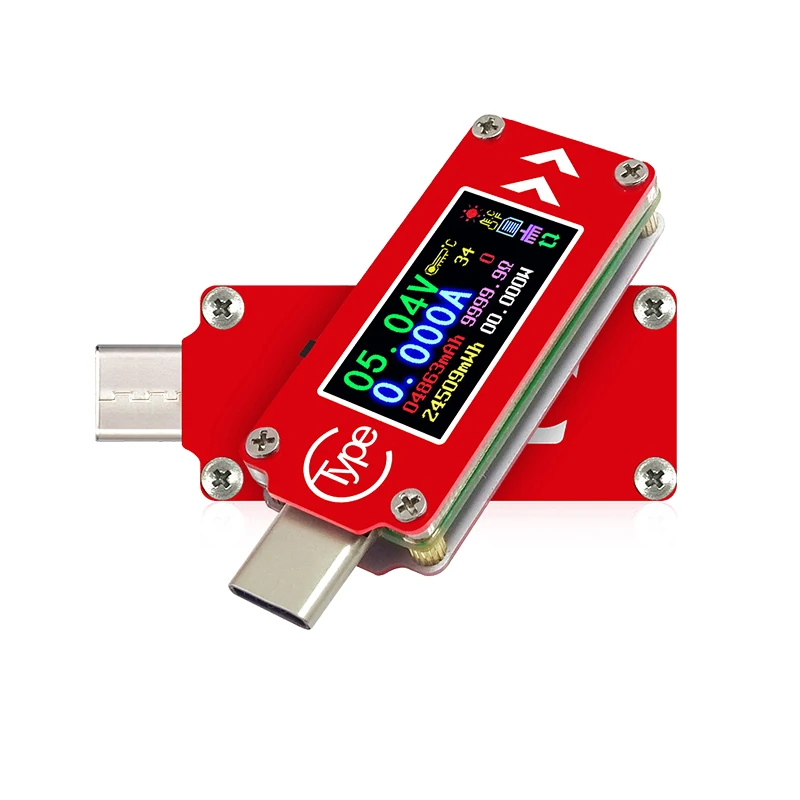 TC64 5A Многофункциональный измеритель напряжения zmmeter цветной экран Быстрая