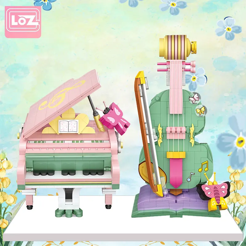

LOZ Mini Bricks for Kids 2 to 4 years old City View Scene Mini Street Model Building Block Toys for Children boys DIY gifts