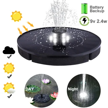 

Solar Power Fountain Pump Panel Watering kit Garden Plants Watering Power Fountain Pool Pond Submersible Watering Waterfall