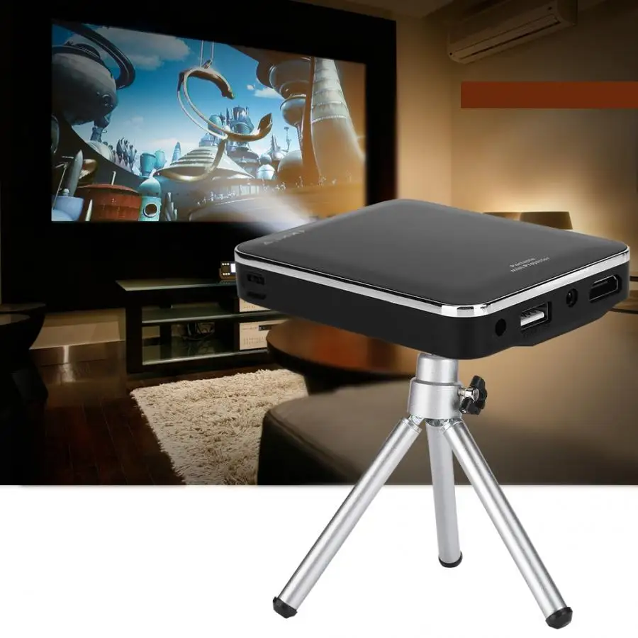 Черный 4K проектор X3 мобильный телефон компаньон HDMI вход портативный мини проектор домашний кинотеатр для Конференции(100-240 В