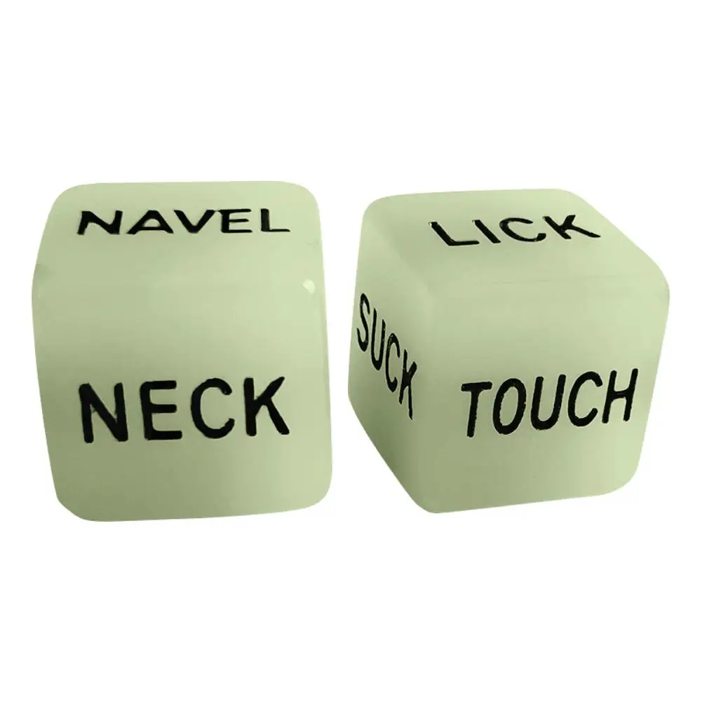 2pcs Dados Sexuales кубики для взрослых секс игральные кости игры пар ночной Светильник
