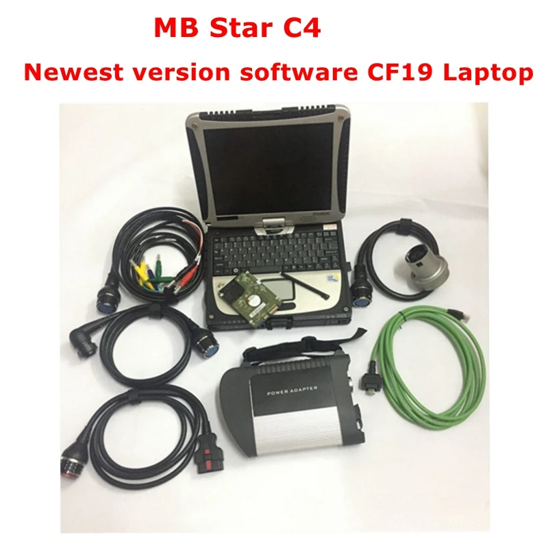  2020 Best quality MB STAR C4 SD Connect Compact C4 Software 2019.12V Mb star Multiplexer Diagnostic