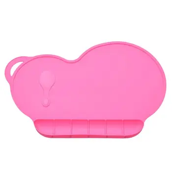

Baby Silicon Plate Sucker Slip-resistant One Piece Silicone Placemat Table Mat XXFE