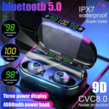 Auriculares Bluetooth V10 TWS inalámbrica audífonos auriculares para celular cascos inalambrico bluetooth auriculares pantalla LED