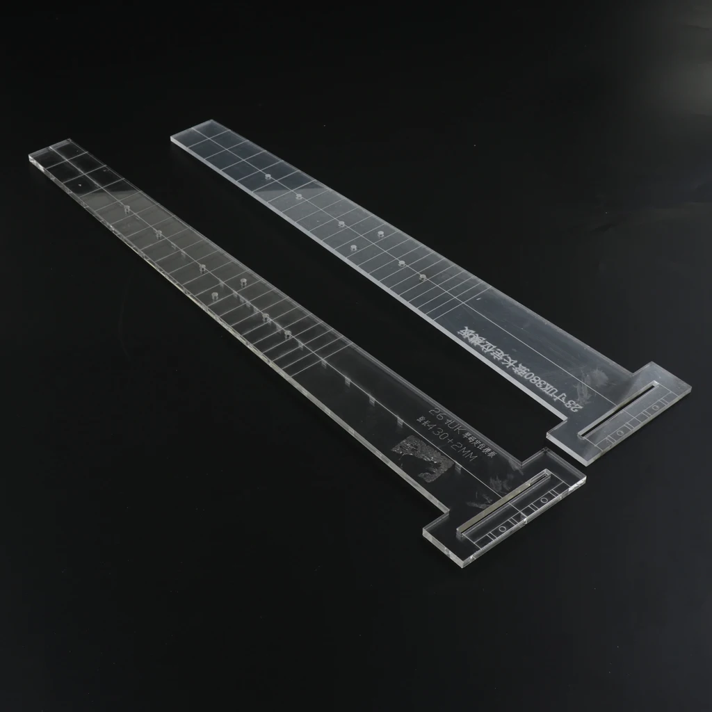 23/26'' Guitar Acrylic Making Fingerboard Bridge Templates DIY Tools
