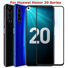 9D закаленное стекло для huawei Honor 20 20i защита экрана полное покрытие безопасности 9H защитное стекло на Honor View 20 v20 Honor20 i