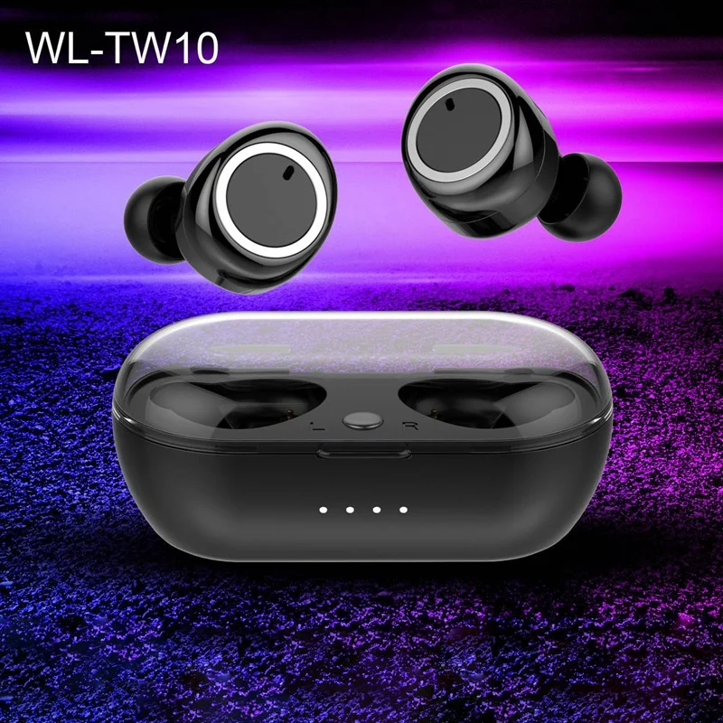TWS 5 0 Bluetooth Headset Stereo Earphone Wireless Headphone TW10 Sports Headset for iPhone Xiaomi Smartphone