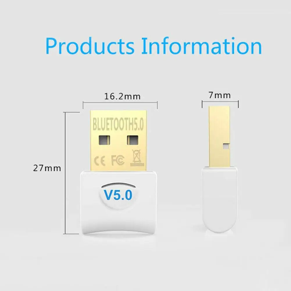 Bluetooth 5,0 адаптер hdmi передатчик и приемник беспроводной ключ USB 2-в-1 Dual Core для портативных ПК MP3 Музыка Аудио наушники Динамик