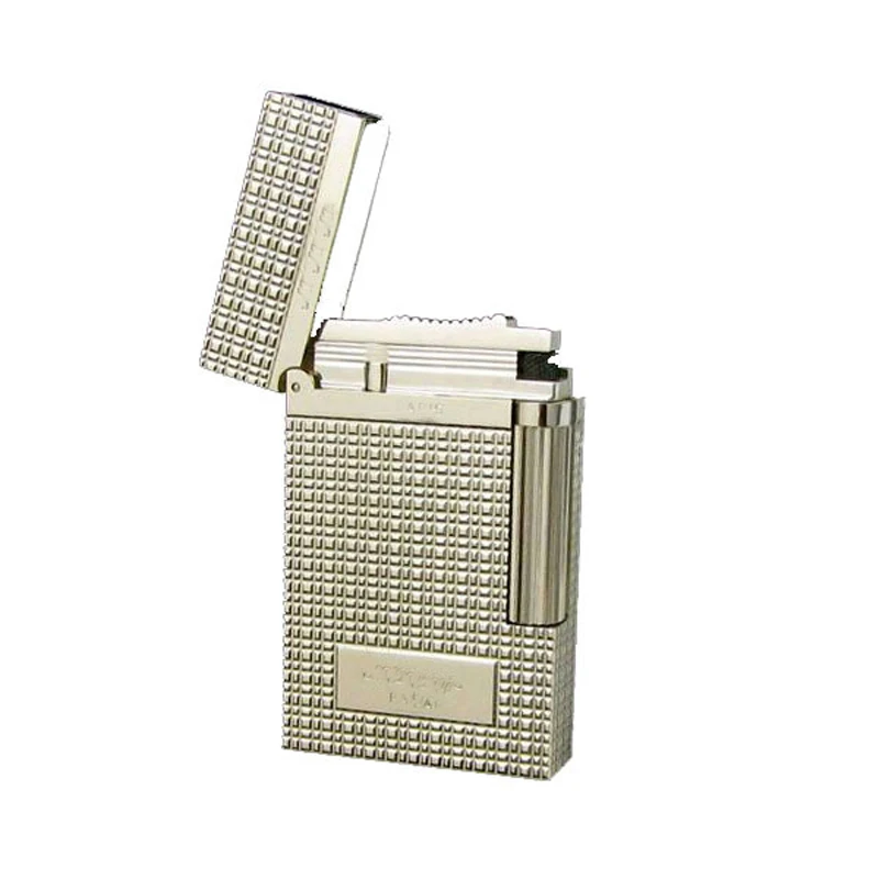 017 Silver nuevo encendedor de Gas laca натуральный para cigarrillos Ping encendedores con sonido accesorios de - Цвет: 017 Silver