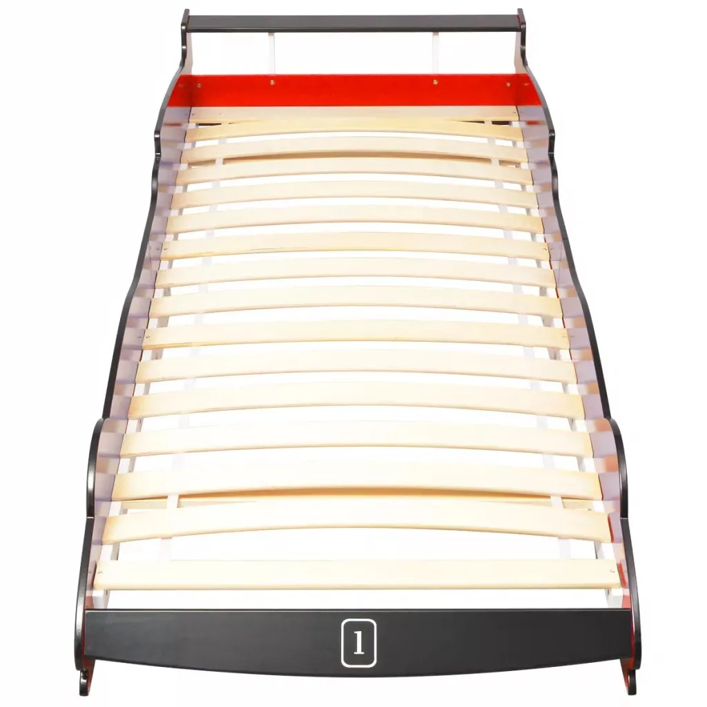 VidaXL Children'S Race Bed 90x200 Cm Red Cartoon Sharpe Child Bed Easy Assembly For Bedroom Home Furniture SV3 VidaXL Children'S Race Bed 90x200 Cm Red Cartoon Sharpe Child Bed Easy Assembly For Bedroom Home Furniture SV3