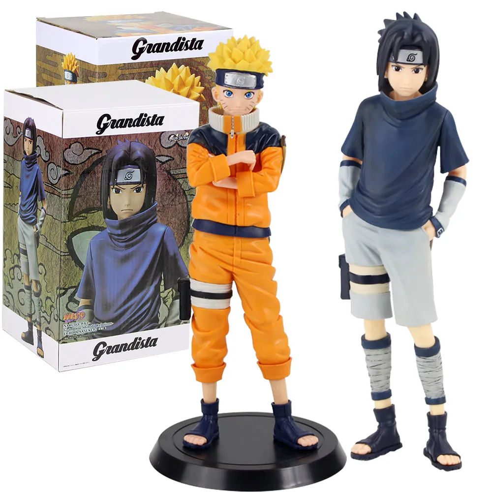 Аниме 1/7 Масштаб Окрашенные Наруто грандиста Shinobi отношения Uzumaki Наруто/Учиха Саске/Хатаке Какаши экшен-фигурка из ПВХ игрушки