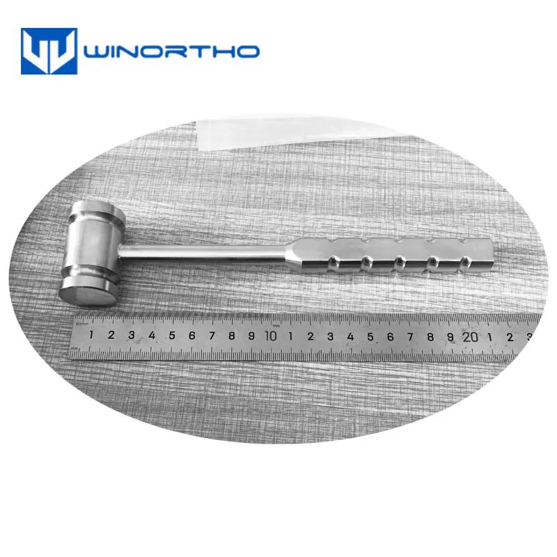 Instrumento Quirurgico Ortopedia Mazo óseo De Acero Inoxidable Quirúrgico – 7.5 Pulgadas, Para Ortopedia, Veterinaria Y Odontología Instrumento Quirúrgico Ortopedia