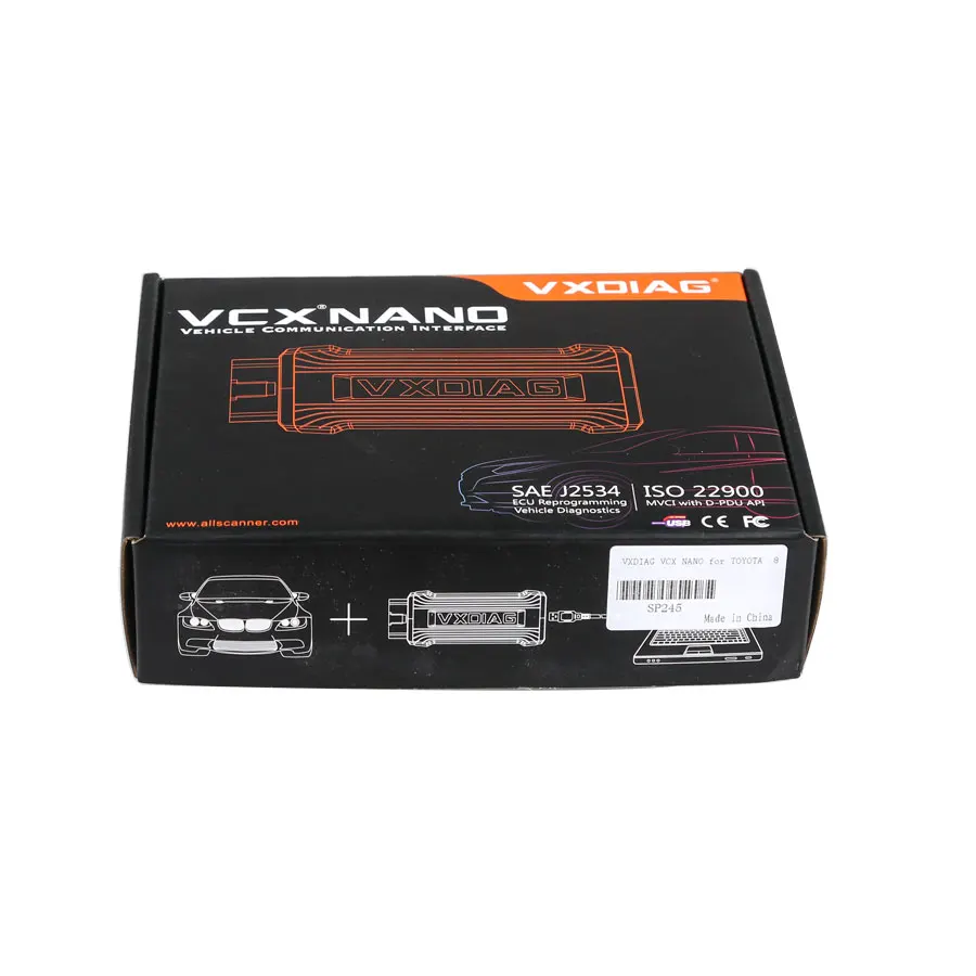 VXDIAG VCX NANO для TOYOTA TIS Techstream V15.00.026 совместимый со сканером SAE J2534|vcx| |
