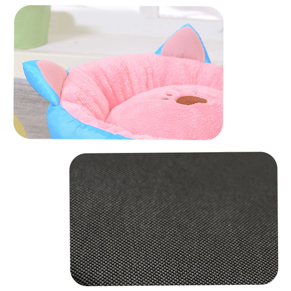 Dog Cat Round Bed Dog Baskets Warm Soft Cotton Mat House Nest for Pets Puppy Cat Dog
